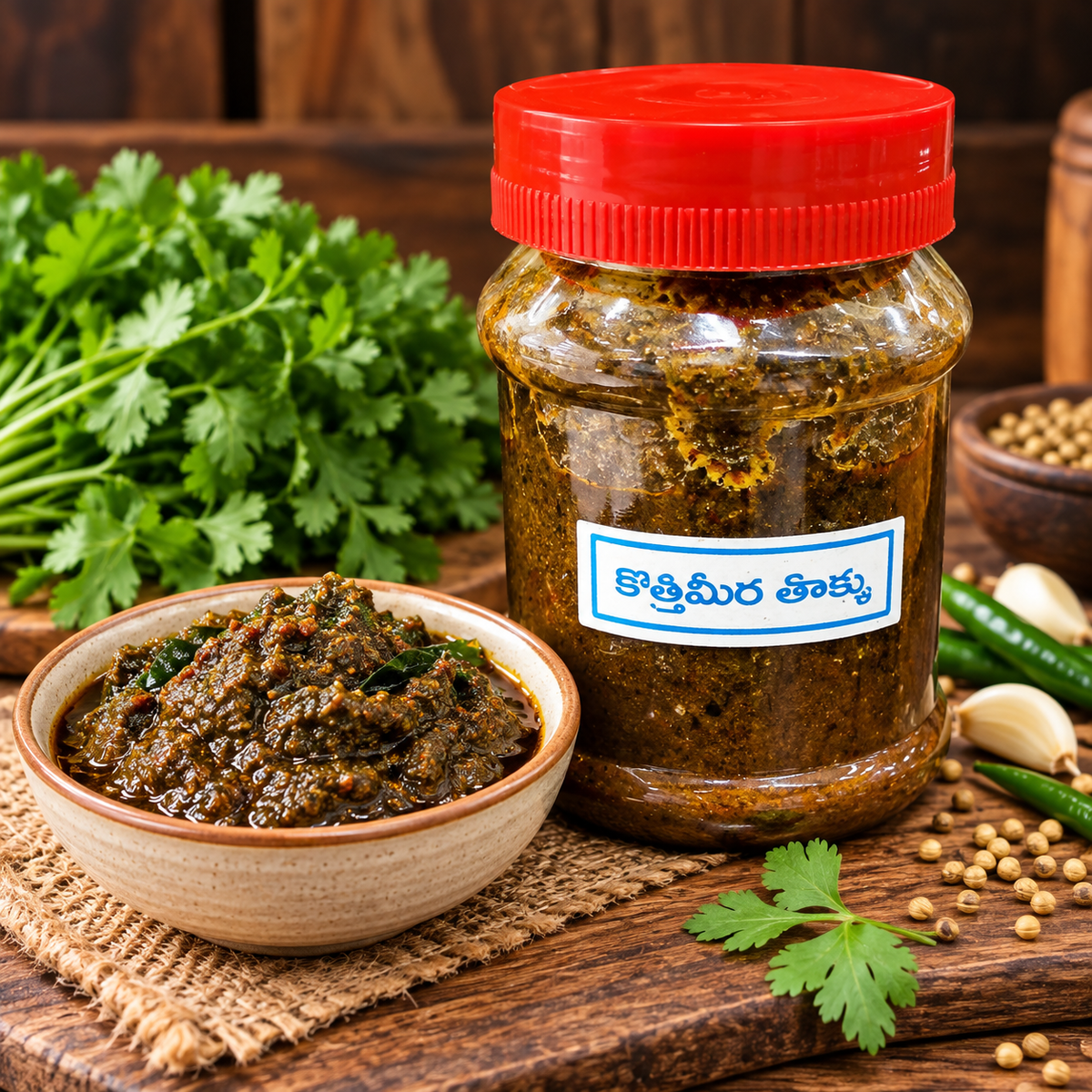 Kothimera Thokku (200grams)