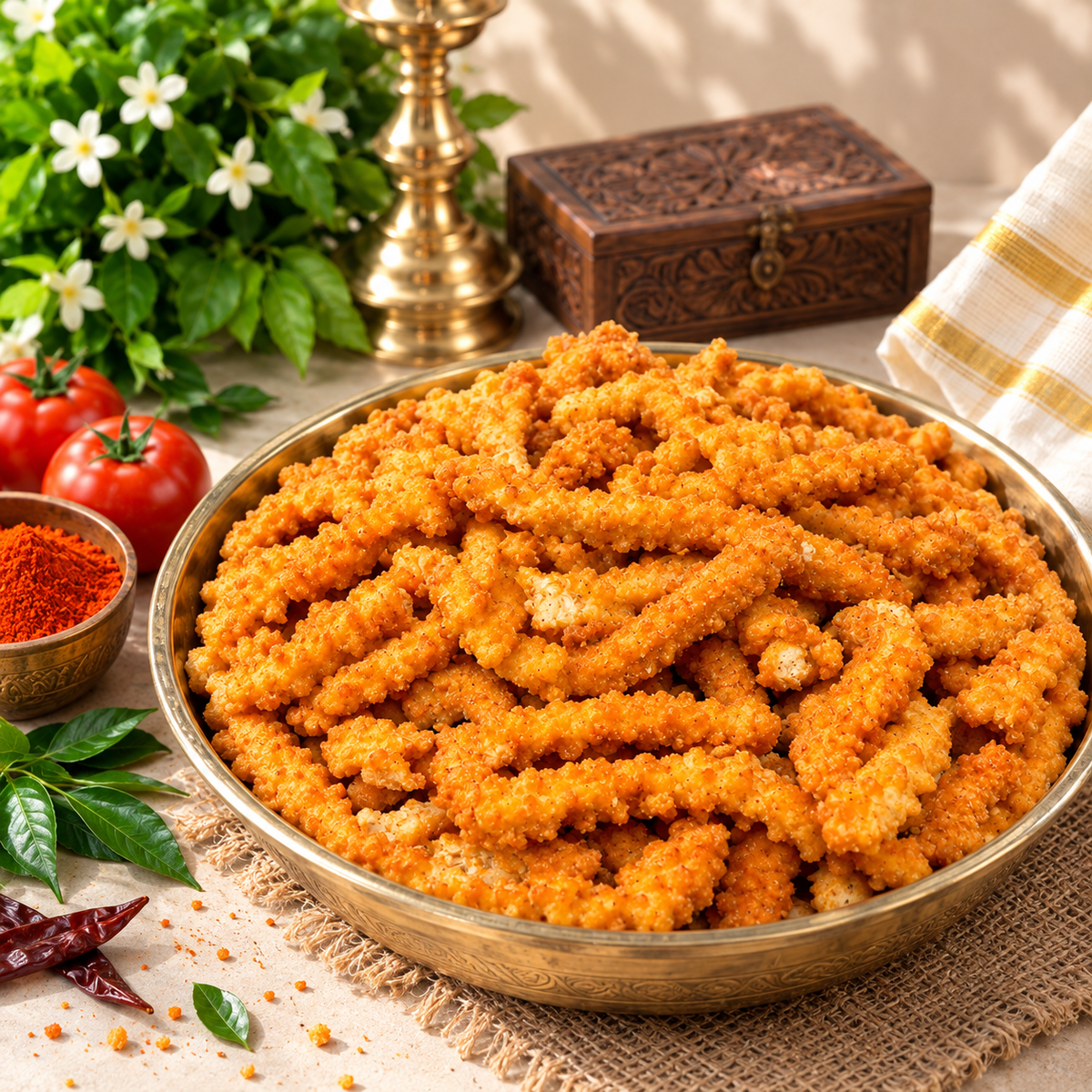 Tomato Kurkure Muruku (Single Pack)