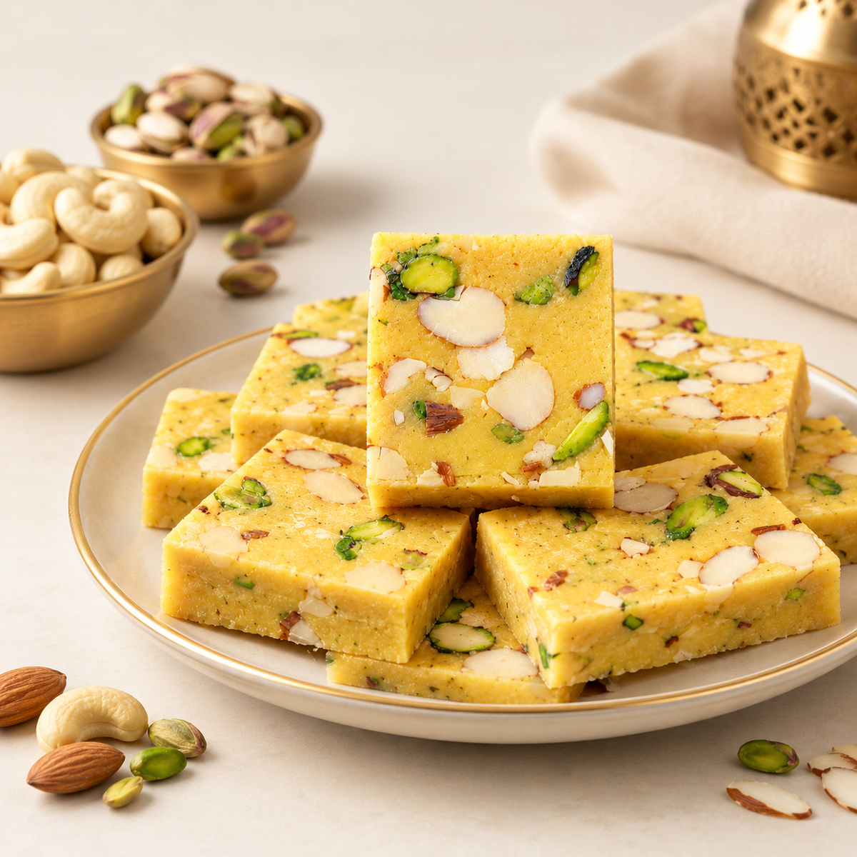 Royal Kaju barfi (250 Grams)