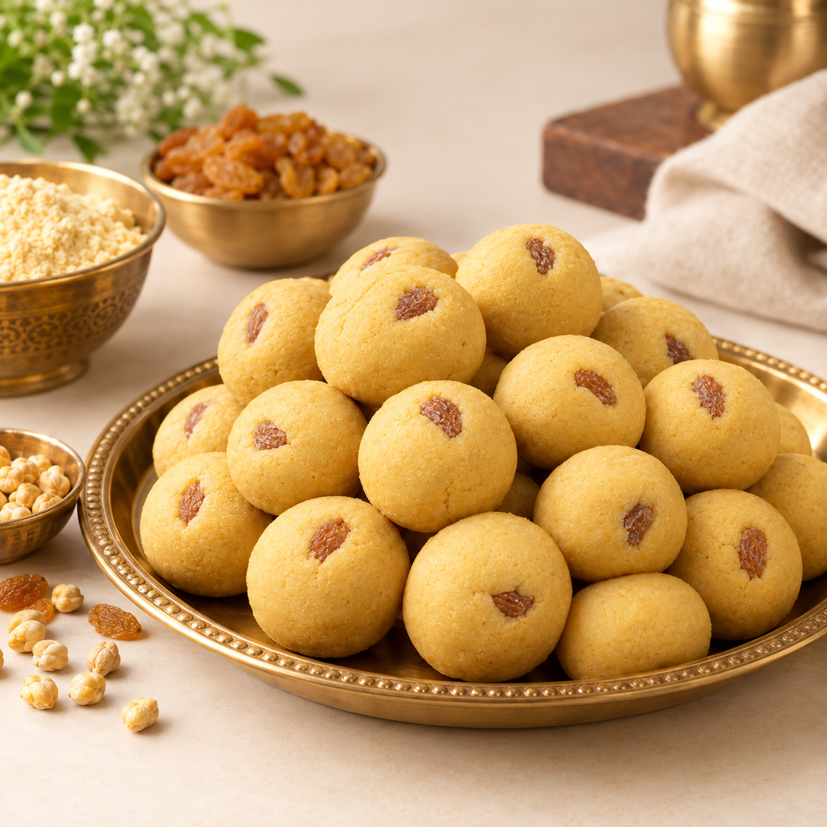 Ghee Besan Laddu (250 Grams)